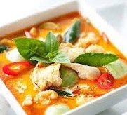 TC021 ແກງເຜັດໄກ່ Red Curry Chicken